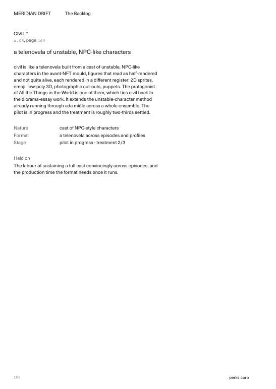 meridian drift, page 107 of 123
